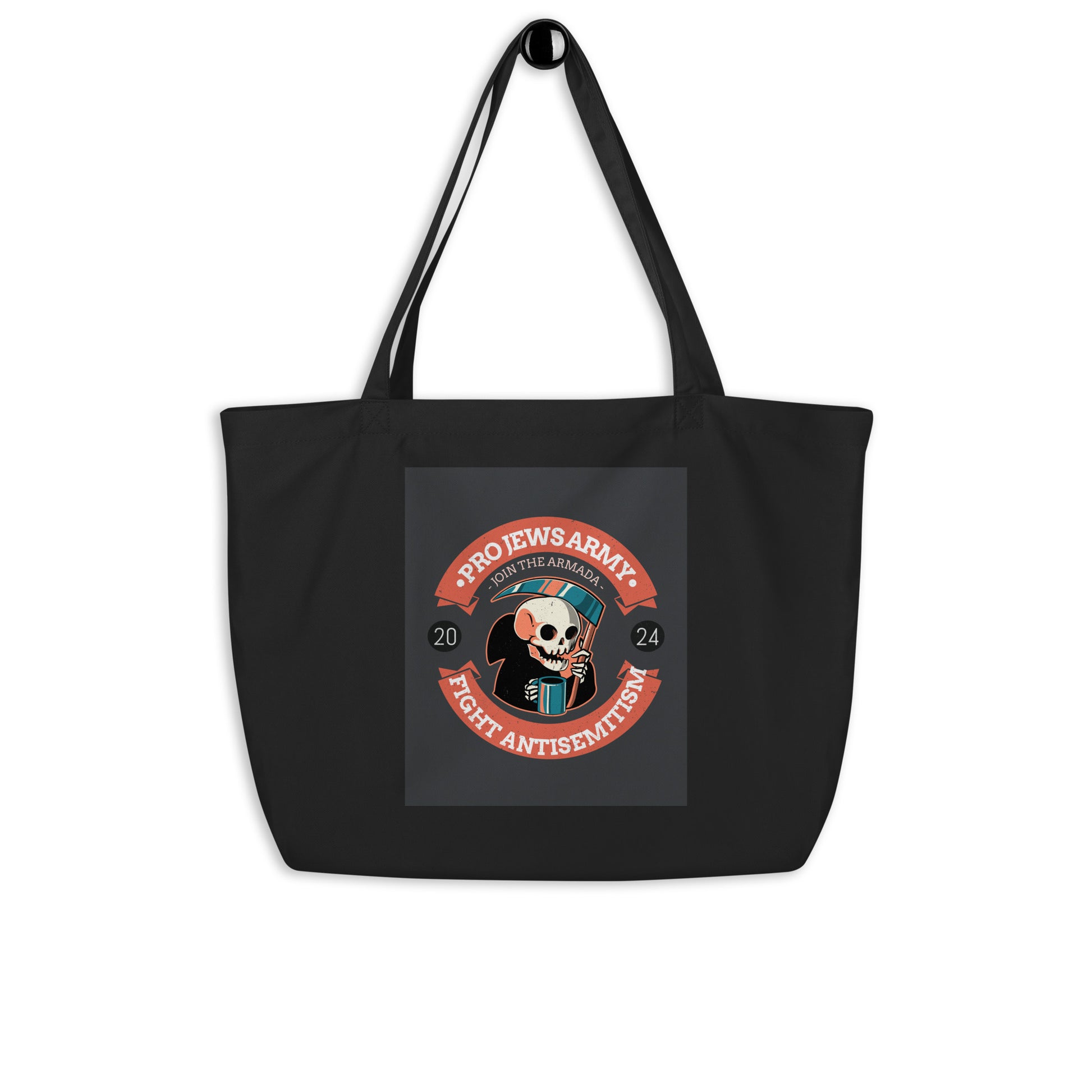 Brave Warrior | Large Organic Tote Bag