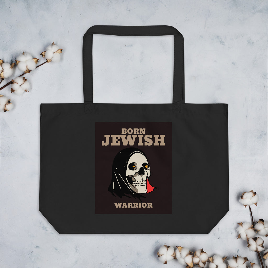 Brave Warrior | Large Organic Tote Bag