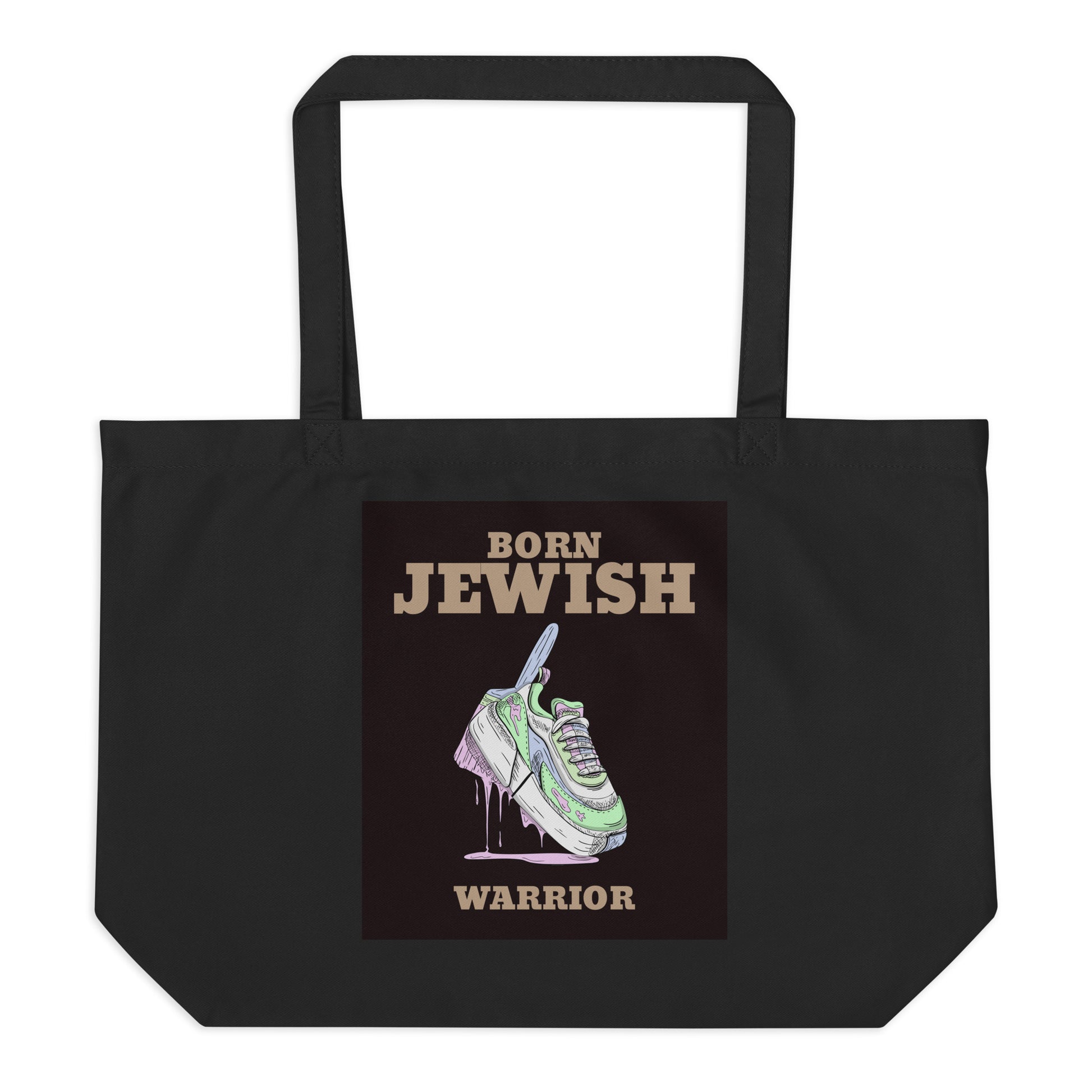 Brave Warrior | Large Organic Tote Bag Jouparty
