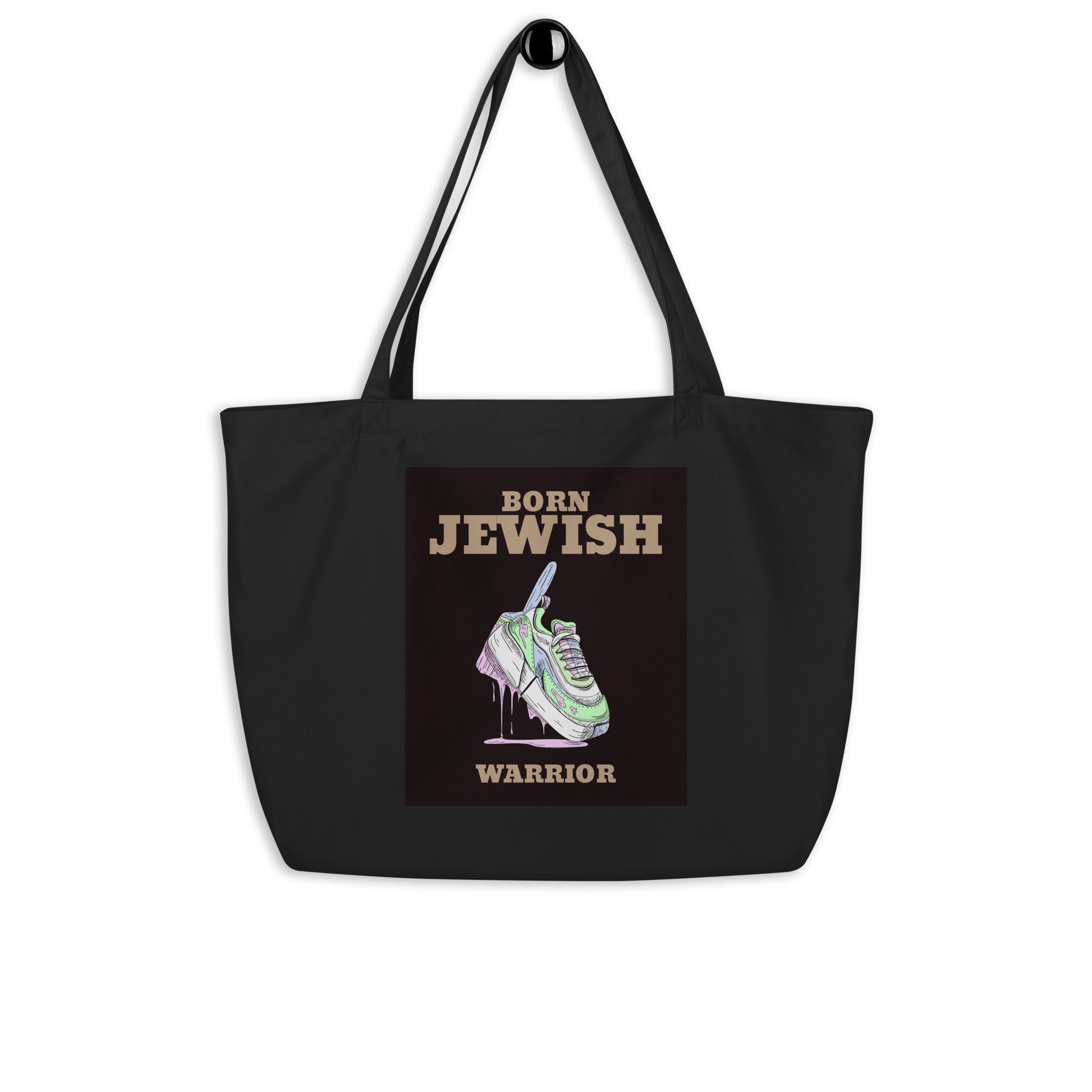 Brave Warrior | Large Organic Tote Bag Jouparty