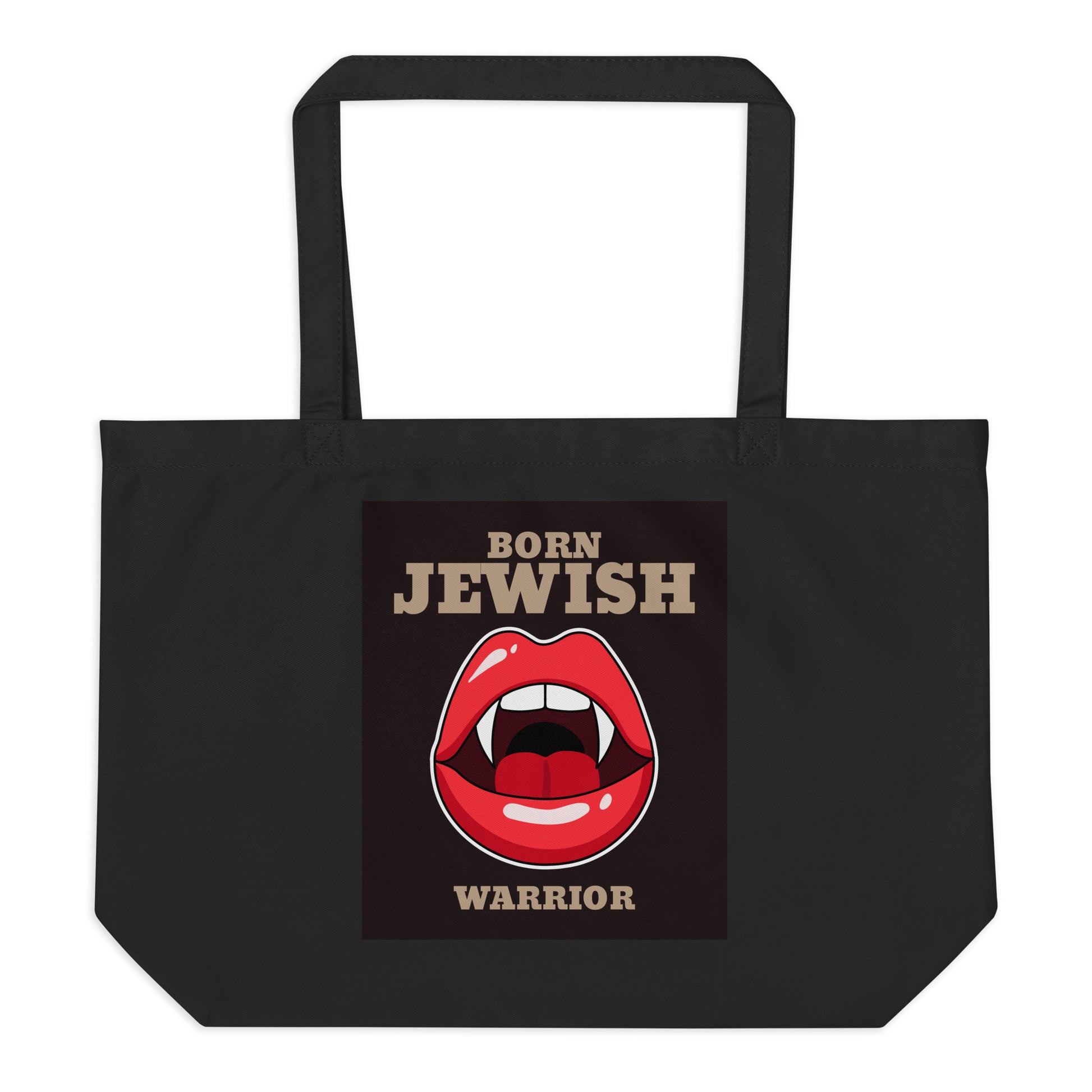 Brave Warrior | Large Organic Tote Bag Jouparty