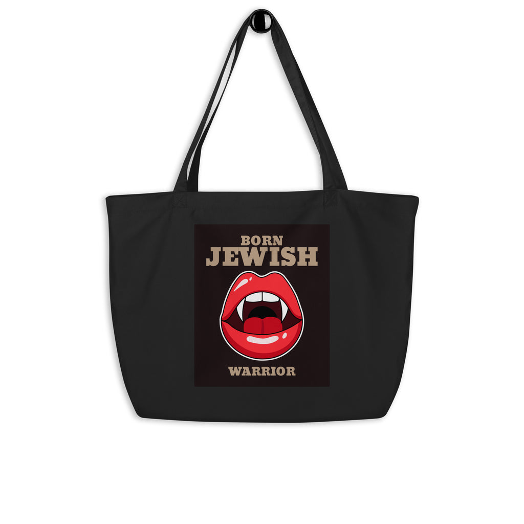 Brave Warrior | Large Organic Tote Bag Jouparty