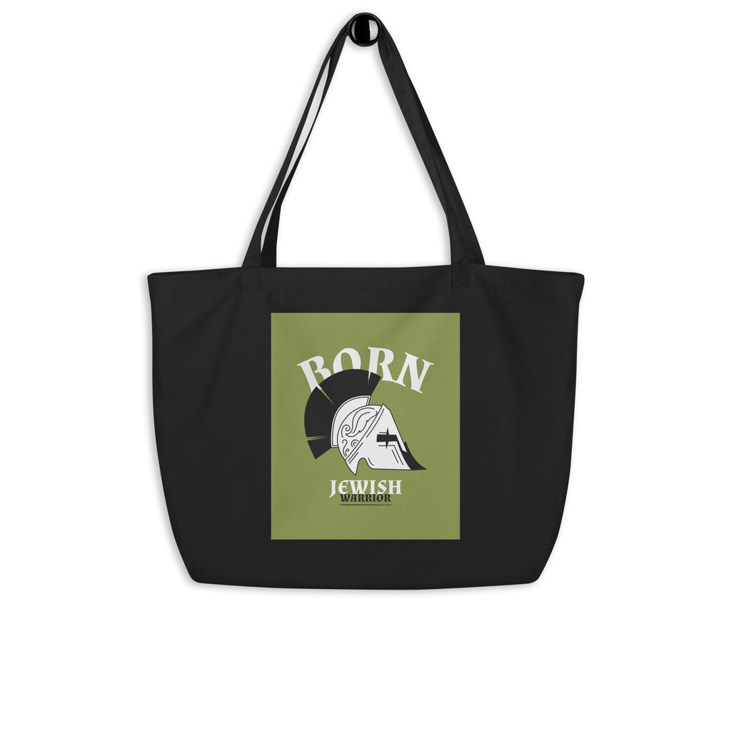 Brave Warrior | Large Organic Tote Bag Jouparty