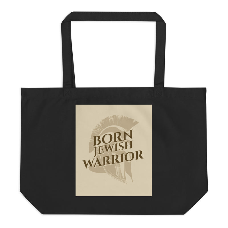 Brave Warrior | Large Organic Tote Bag
