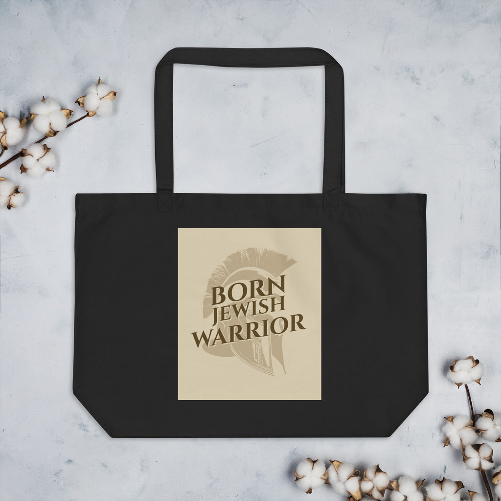 Brave Warrior | Large Organic Tote Bag Jouparty