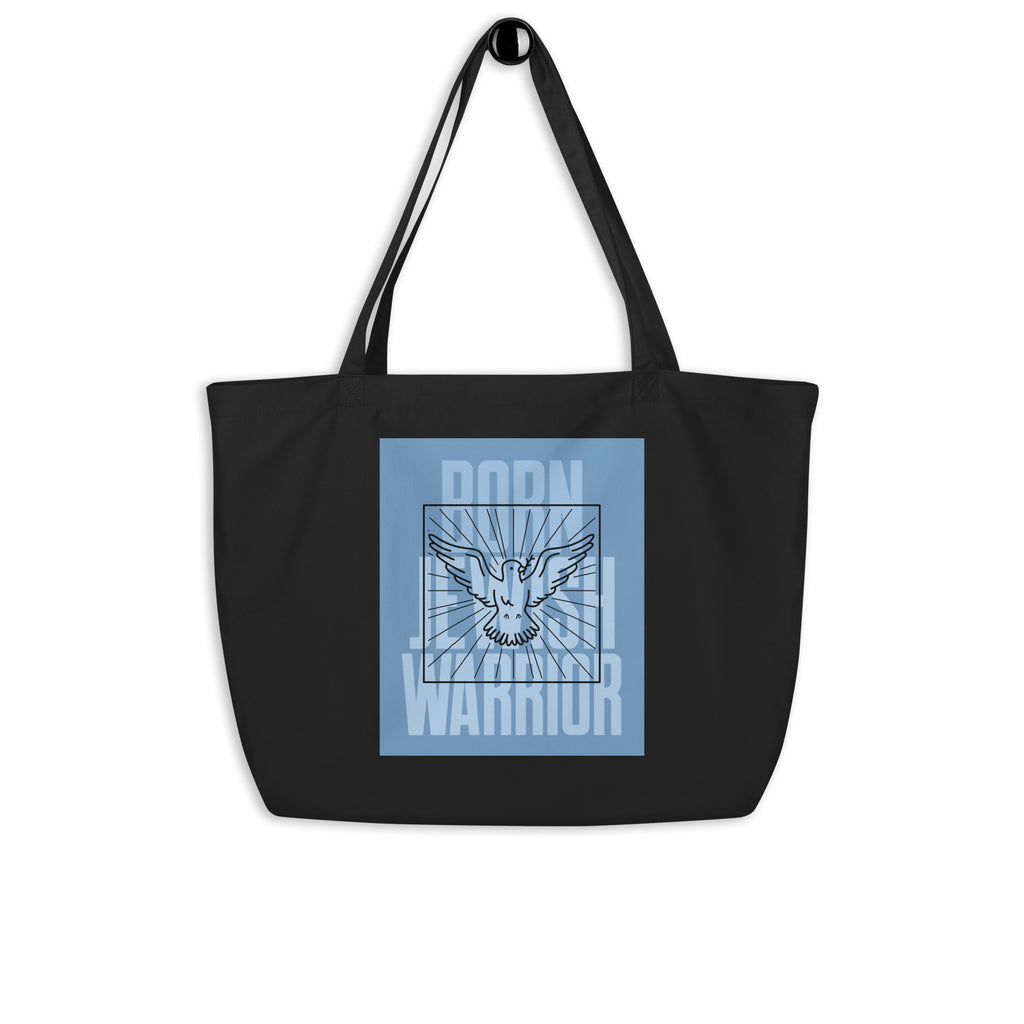 Brave Warrior | Large Organic Tote Bag Jouparty