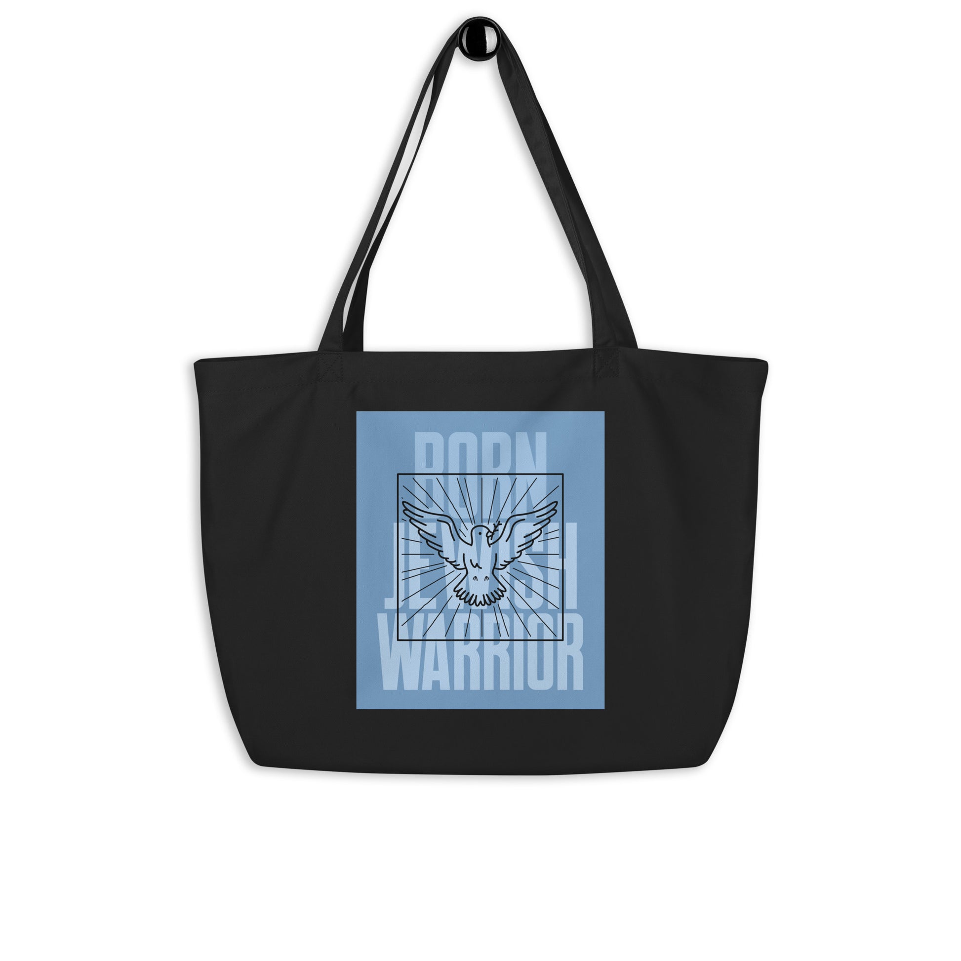 Brave Warrior | Large Organic Tote Bag Jouparty