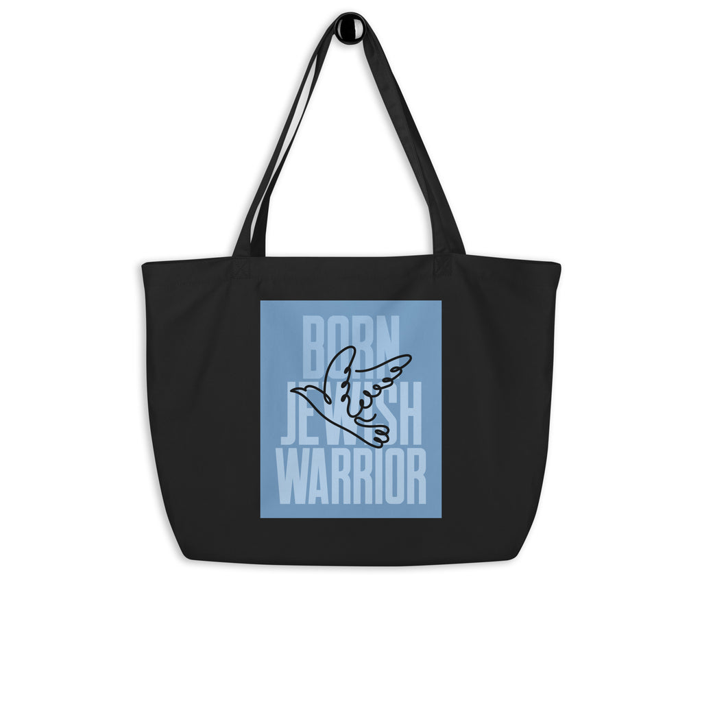 Brave Warrior | Large Organic Tote Bag