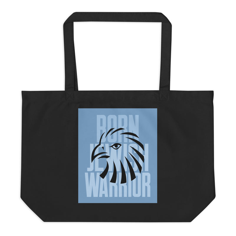 Brave Warrior | Large Organic Tote Bag