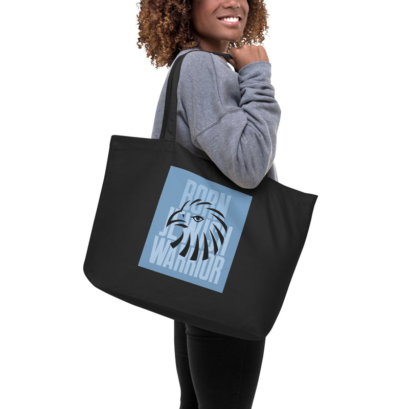 Brave Warrior | Large Organic Tote Bag