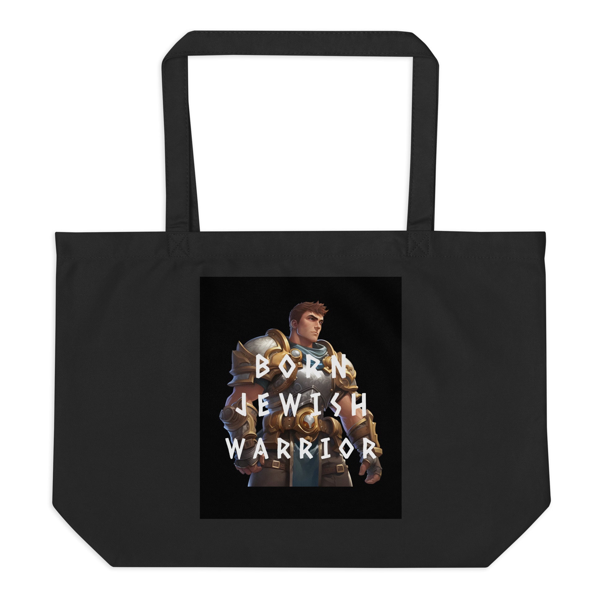 Brave Warrior | Large Organic Tote Bag Jouparty