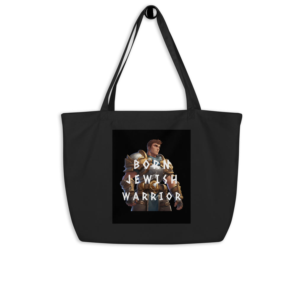 Brave Warrior | Large Organic Tote Bag Jouparty