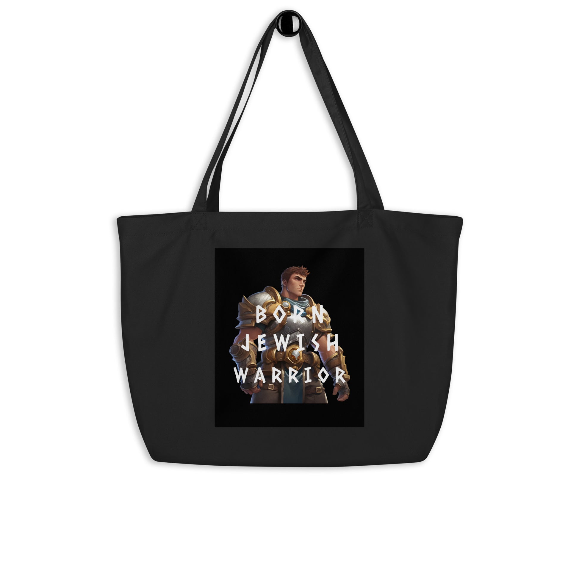 Brave Warrior | Large Organic Tote Bag Jouparty
