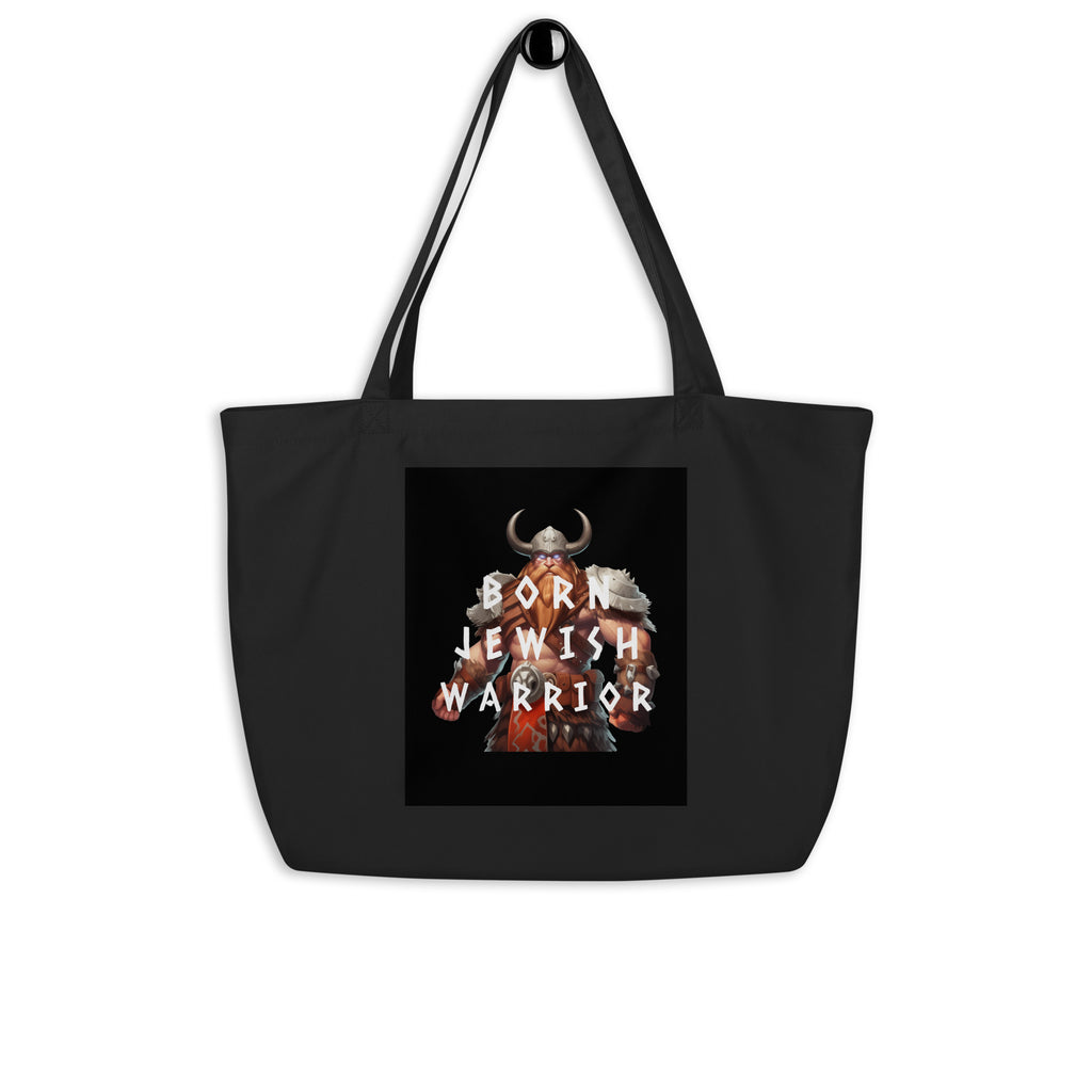 Brave Warrior | Large Organic Tote Bag Jouparty