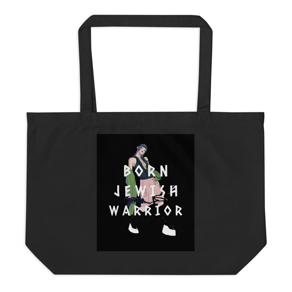 Brave Warrior | Large Organic Tote Bag Jouparty