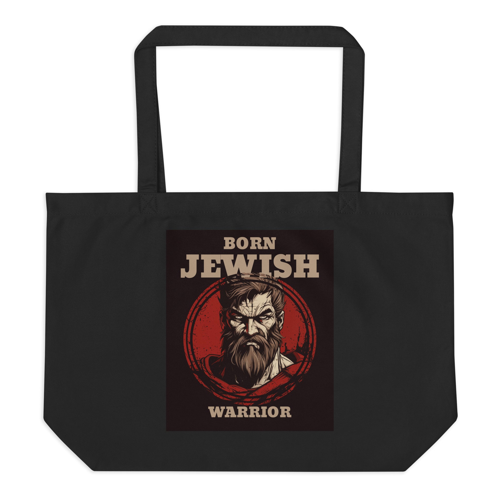 Brave Warrior | Large Organic Tote Bag