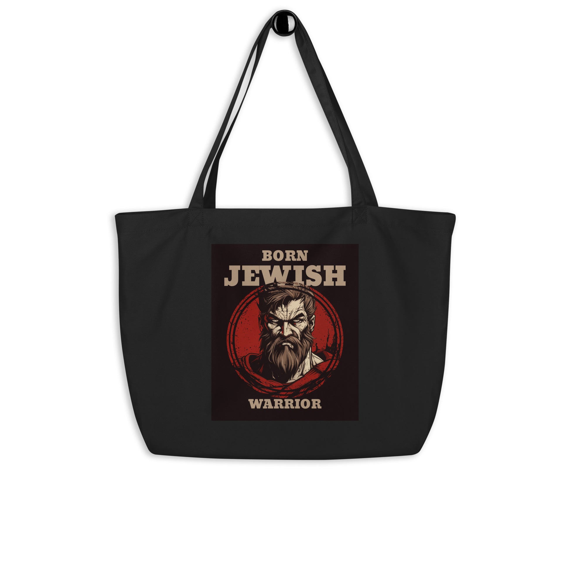 Brave Warrior | Large Organic Tote Bag