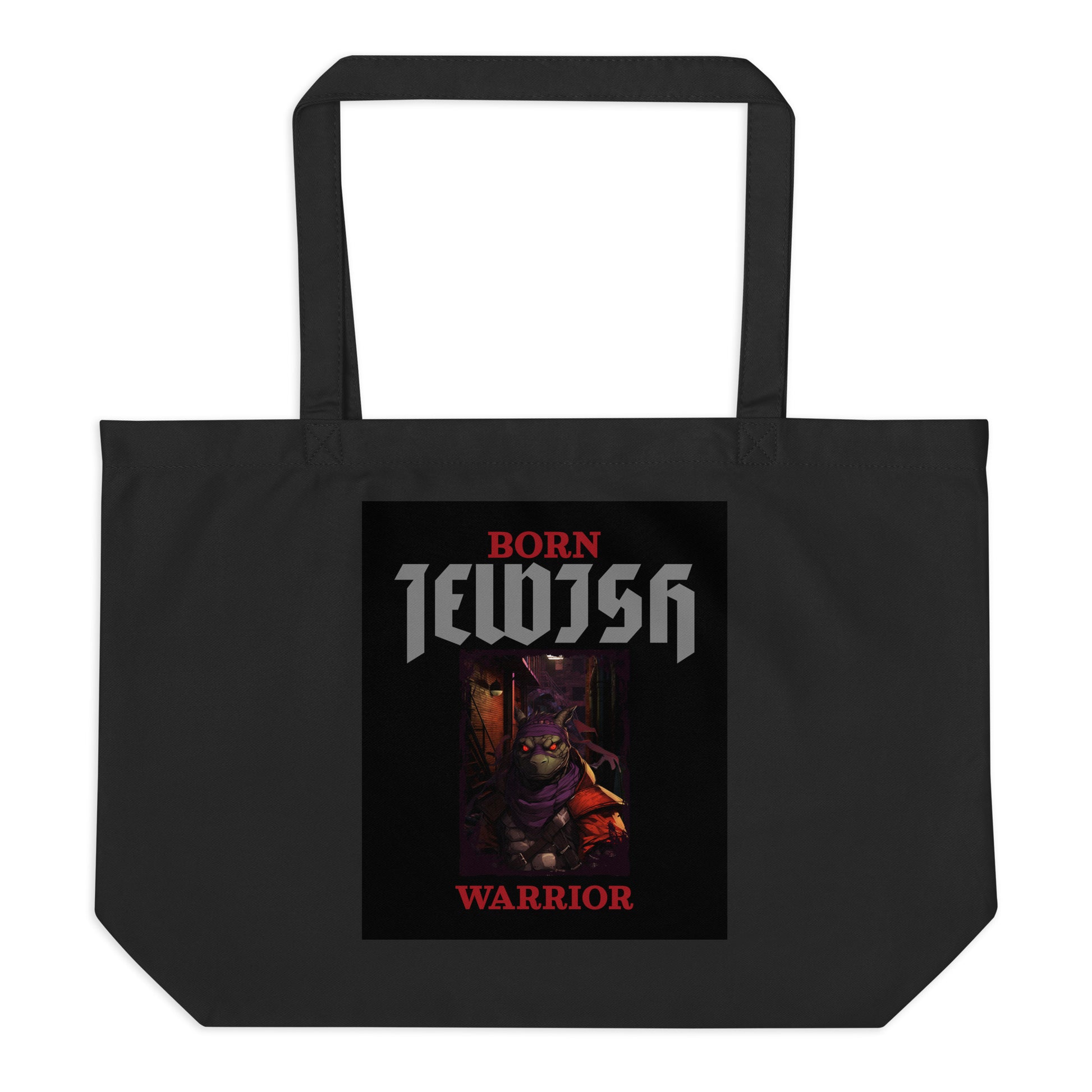 Brave Warrior | Large Organic Tote Bag Jouparty