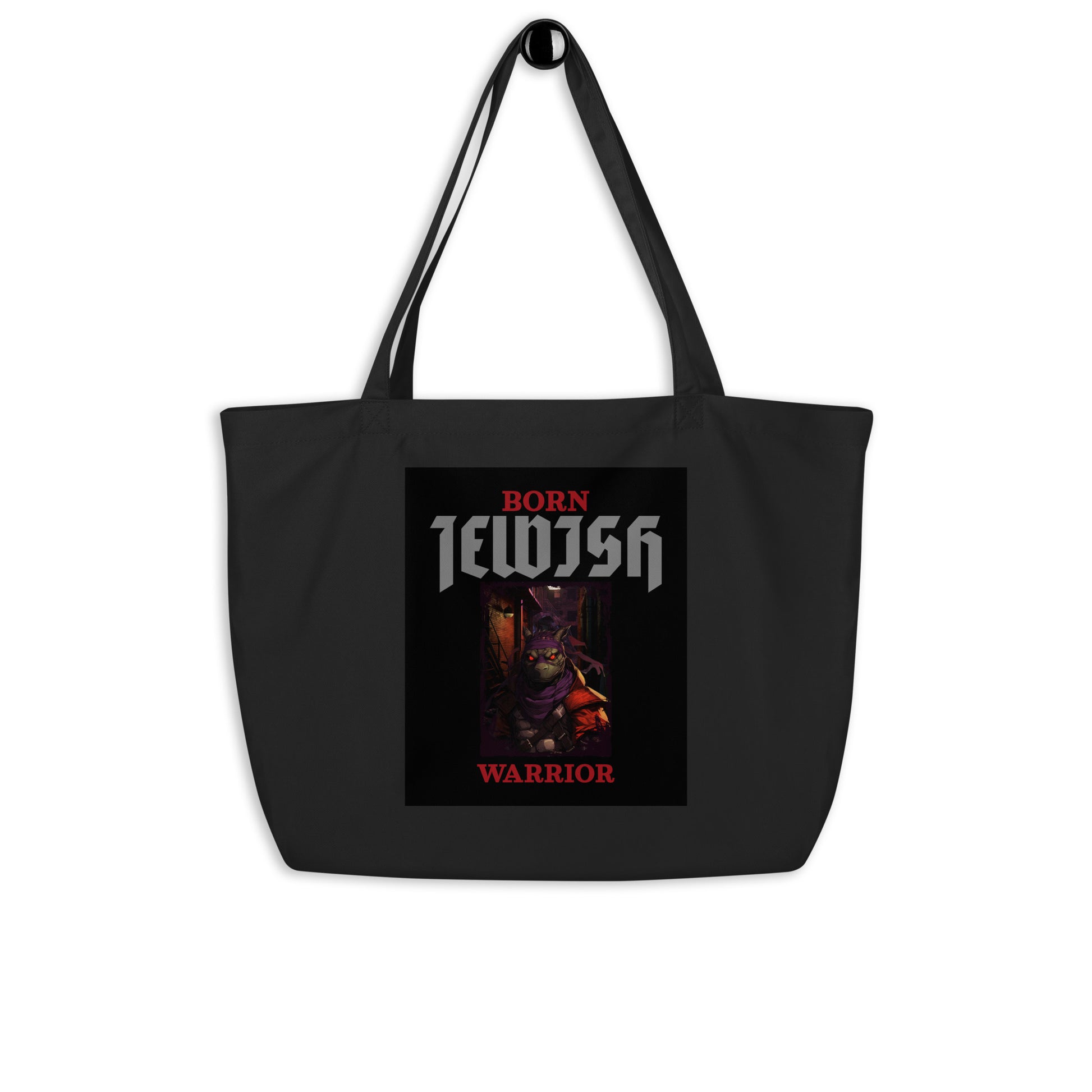 Brave Warrior | Large Organic Tote Bag Jouparty