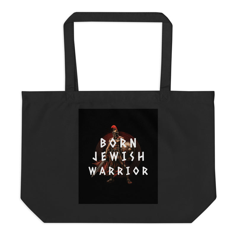Brave Warrior | Large Organic Tote Bag