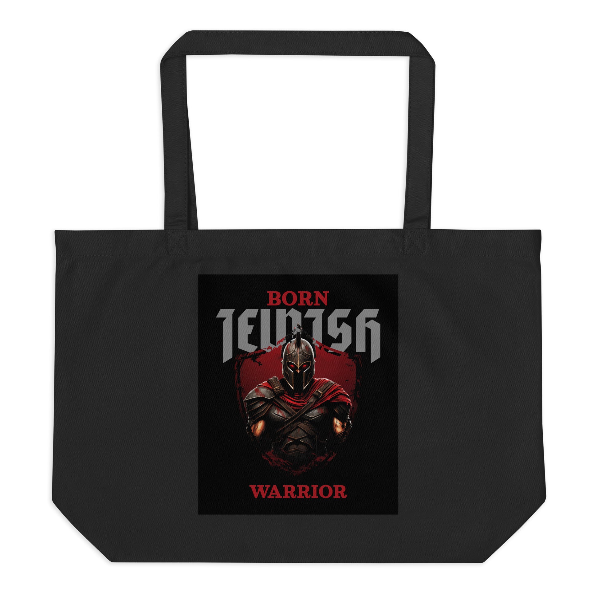 Brave Warrior | Large Organic Tote Bag