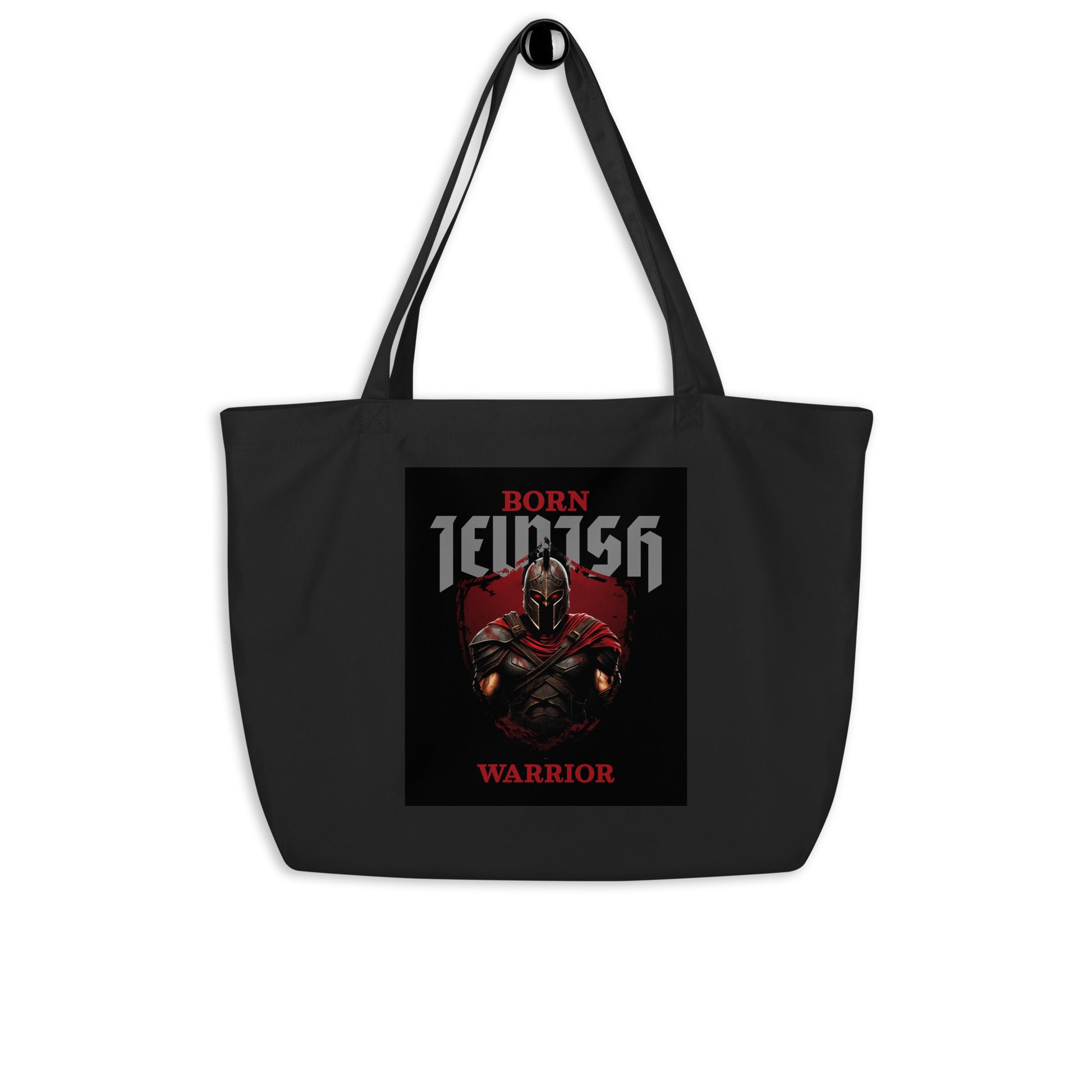 Brave Warrior | Large Organic Tote Bag
