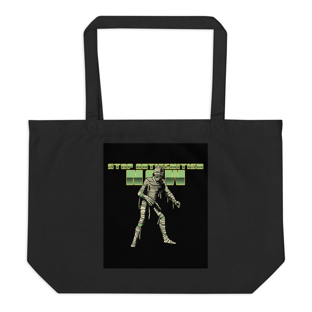 Horror Movie | Antisemitism | Large Organic Tote Bag