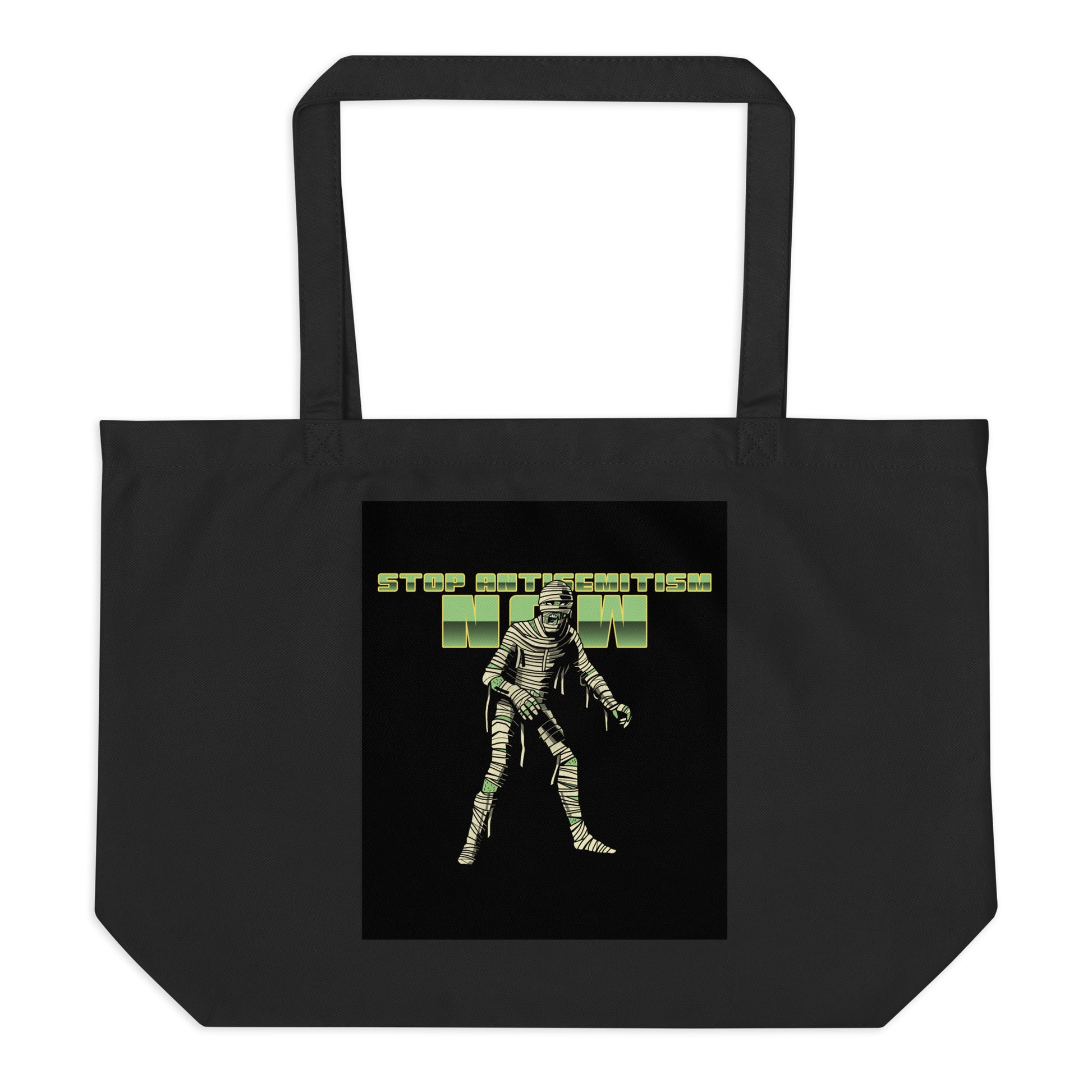 Horror Movie | Antisemitism | Large Organic Tote Bag