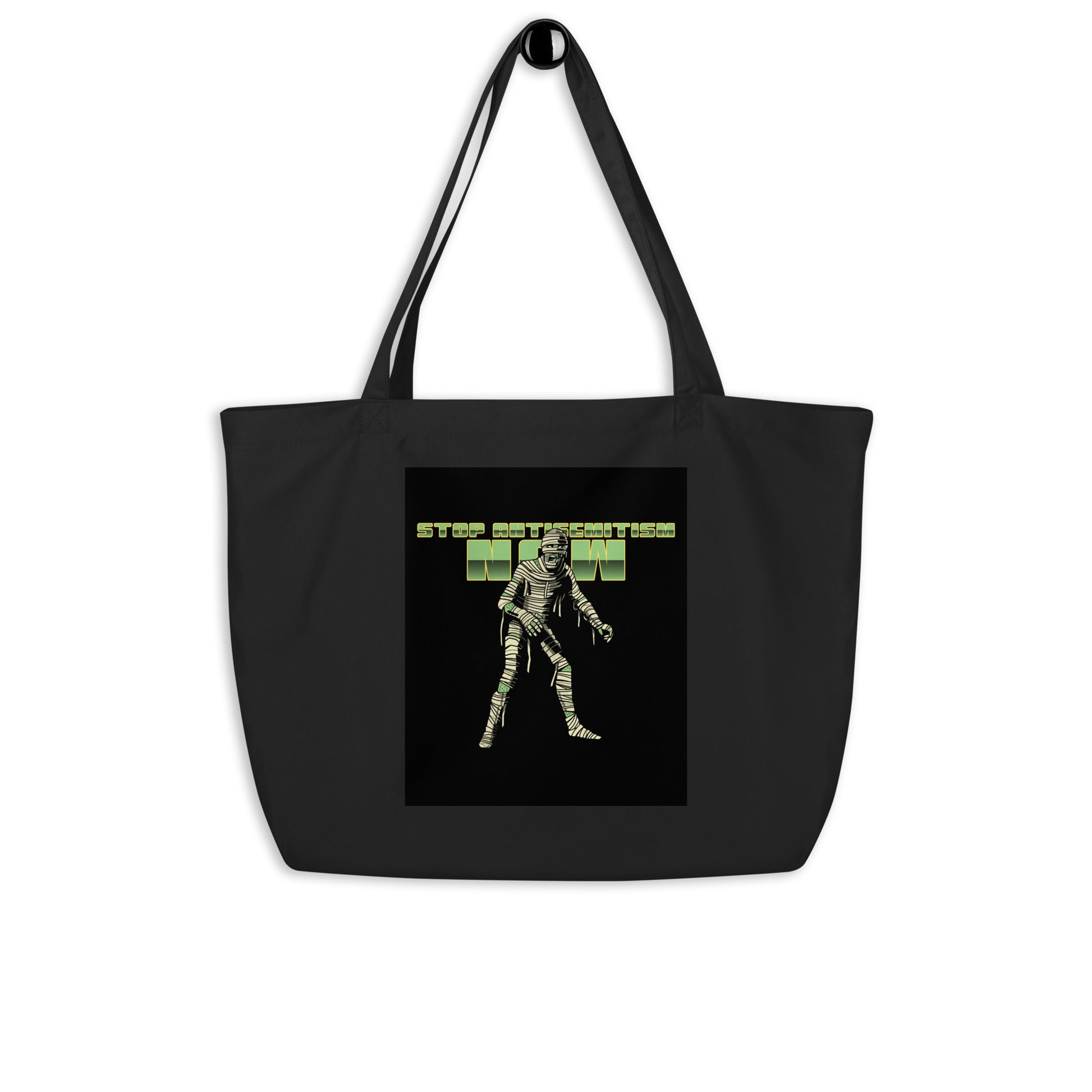 Horror Movie | Antisemitism | Large Organic Tote Bag