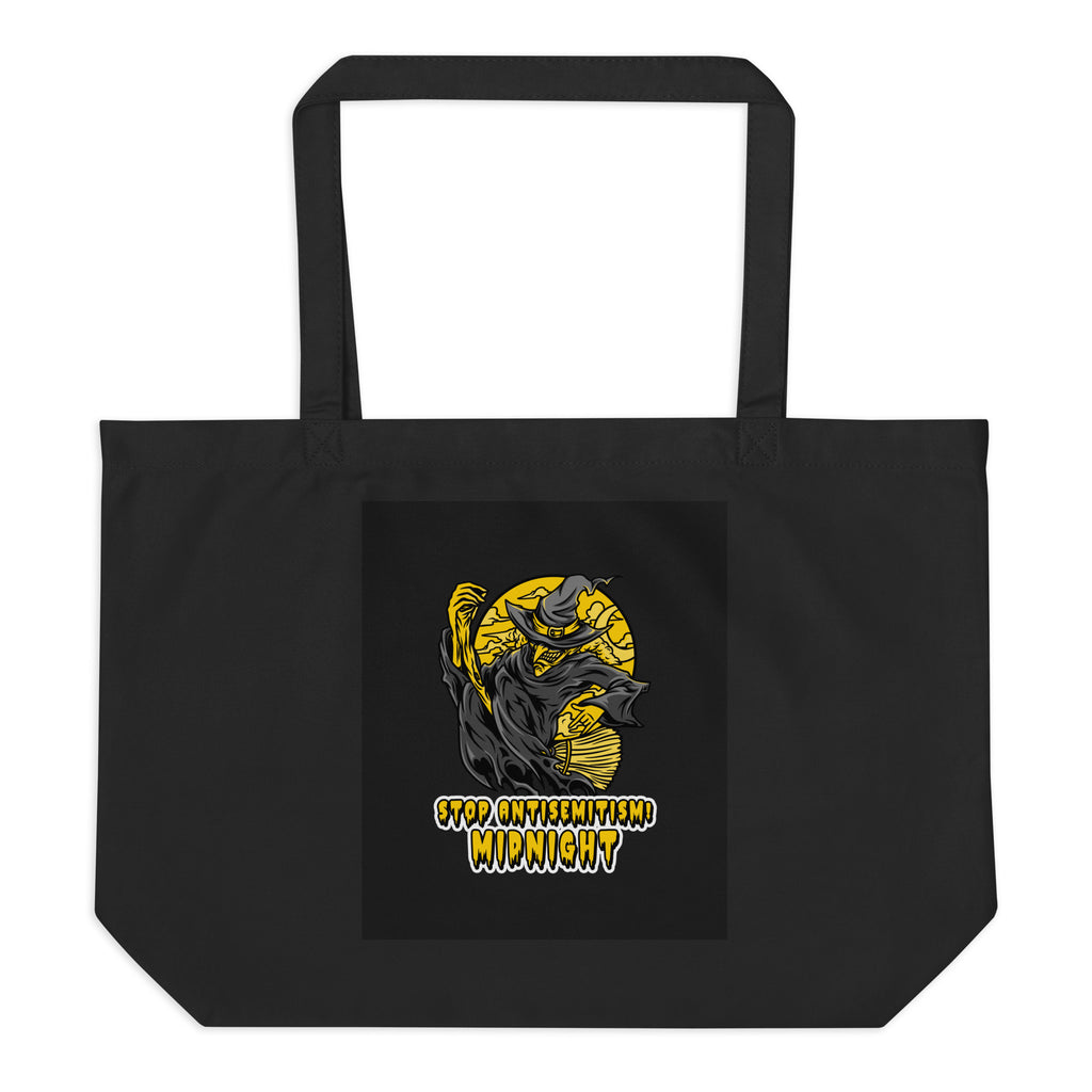 Horror Movie | Antisemitism | Large Organic Tote Bag