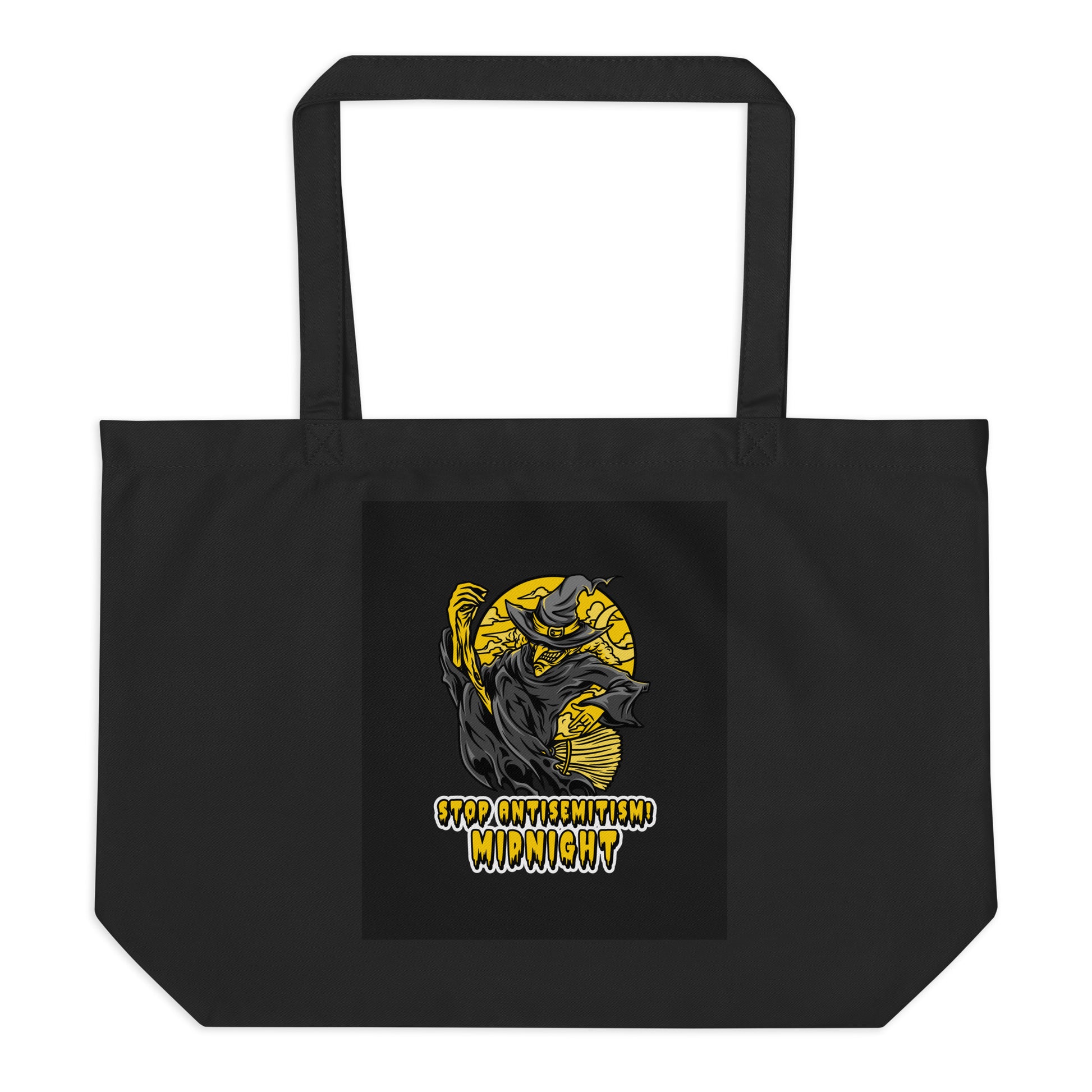 Horror Movie | Antisemitism | Large Organic Tote Bag