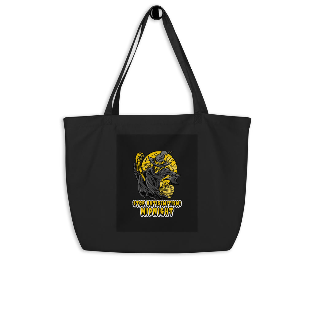 Horror Movie | Antisemitism | Large Organic Tote Bag