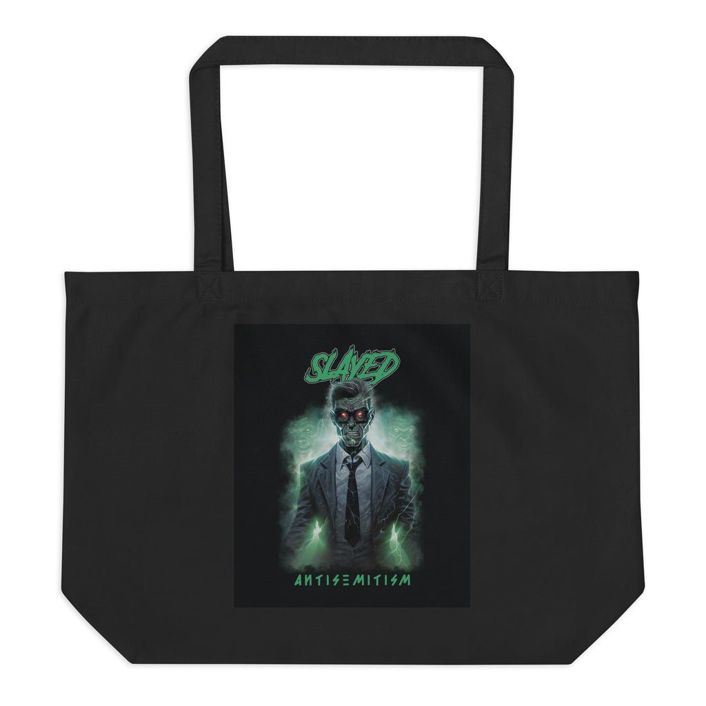 Horror Movie | Antisemitism | Large Organic Tote Bag