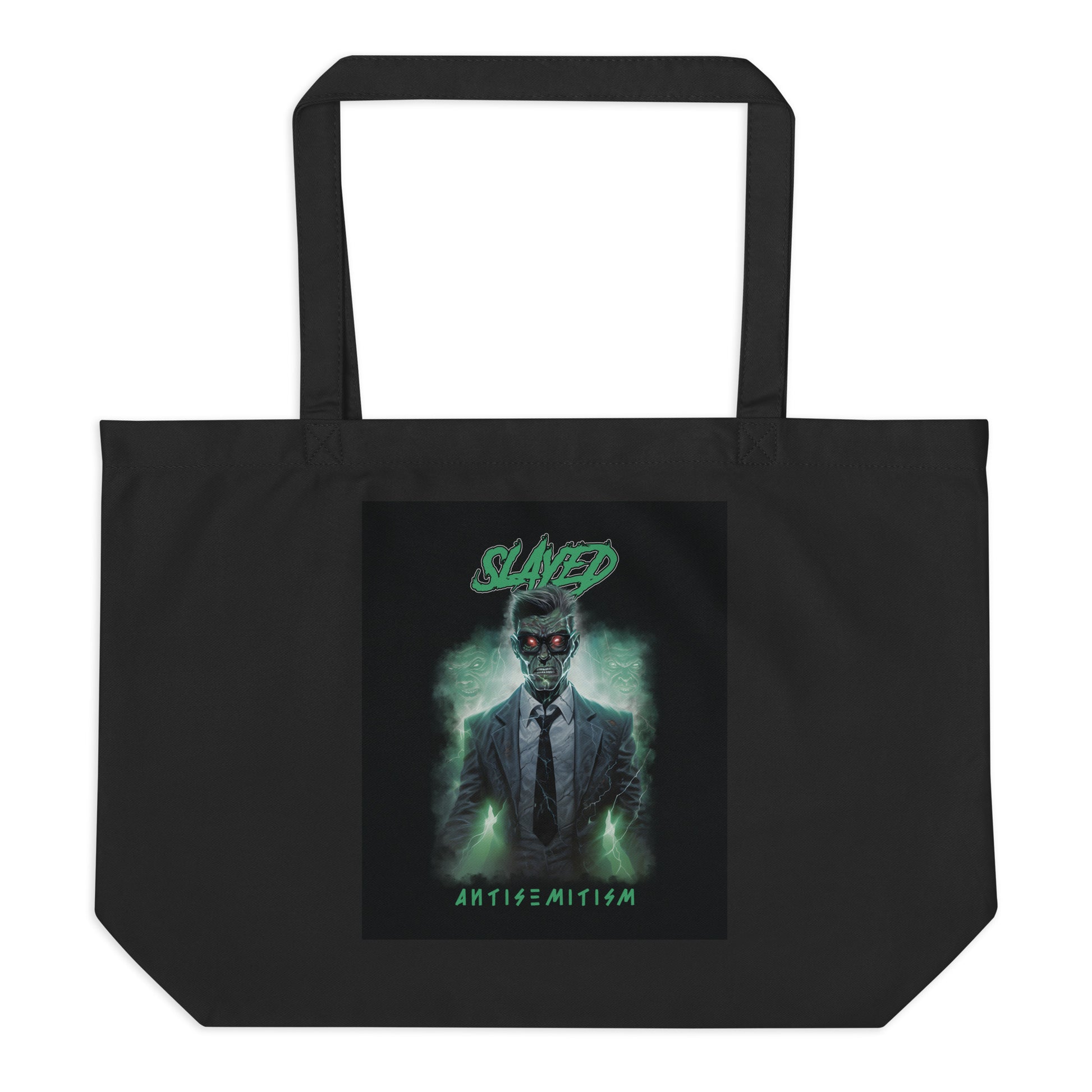 Horror Movie | Antisemitism | Large Organic Tote Bag