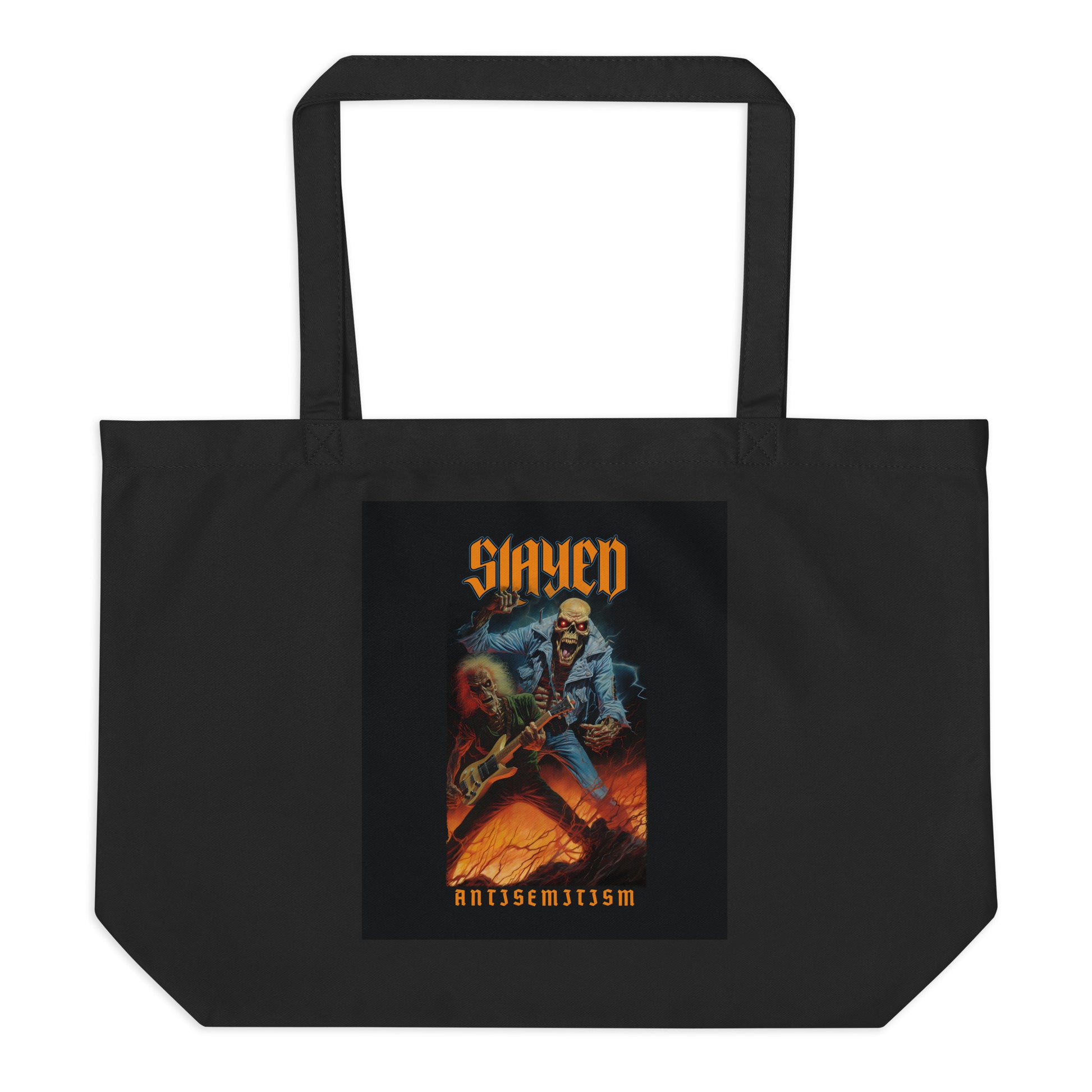 Horror Movie | Antisemitism | Large Organic Tote Bag