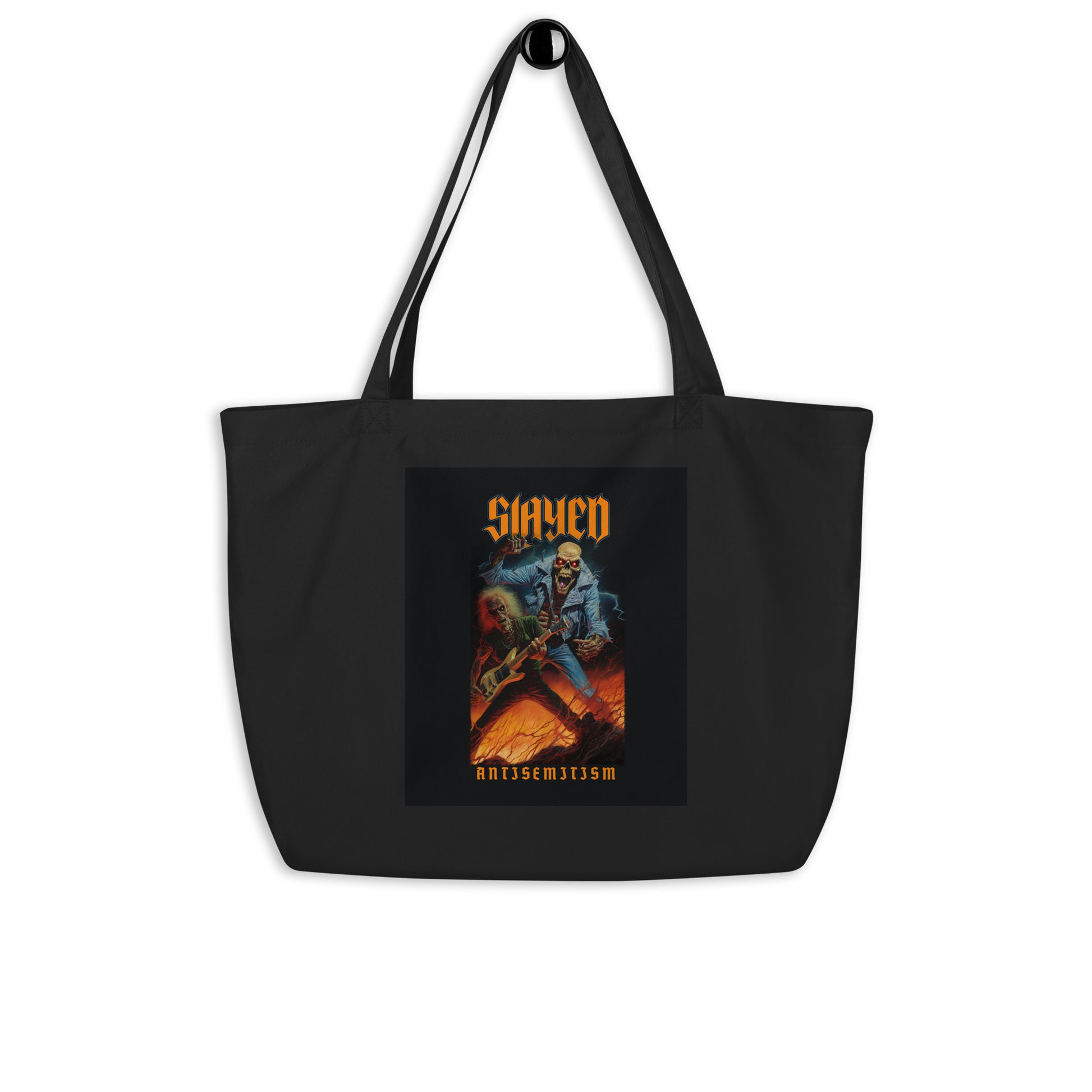 Horror Movie | Antisemitism | Large Organic Tote Bag
