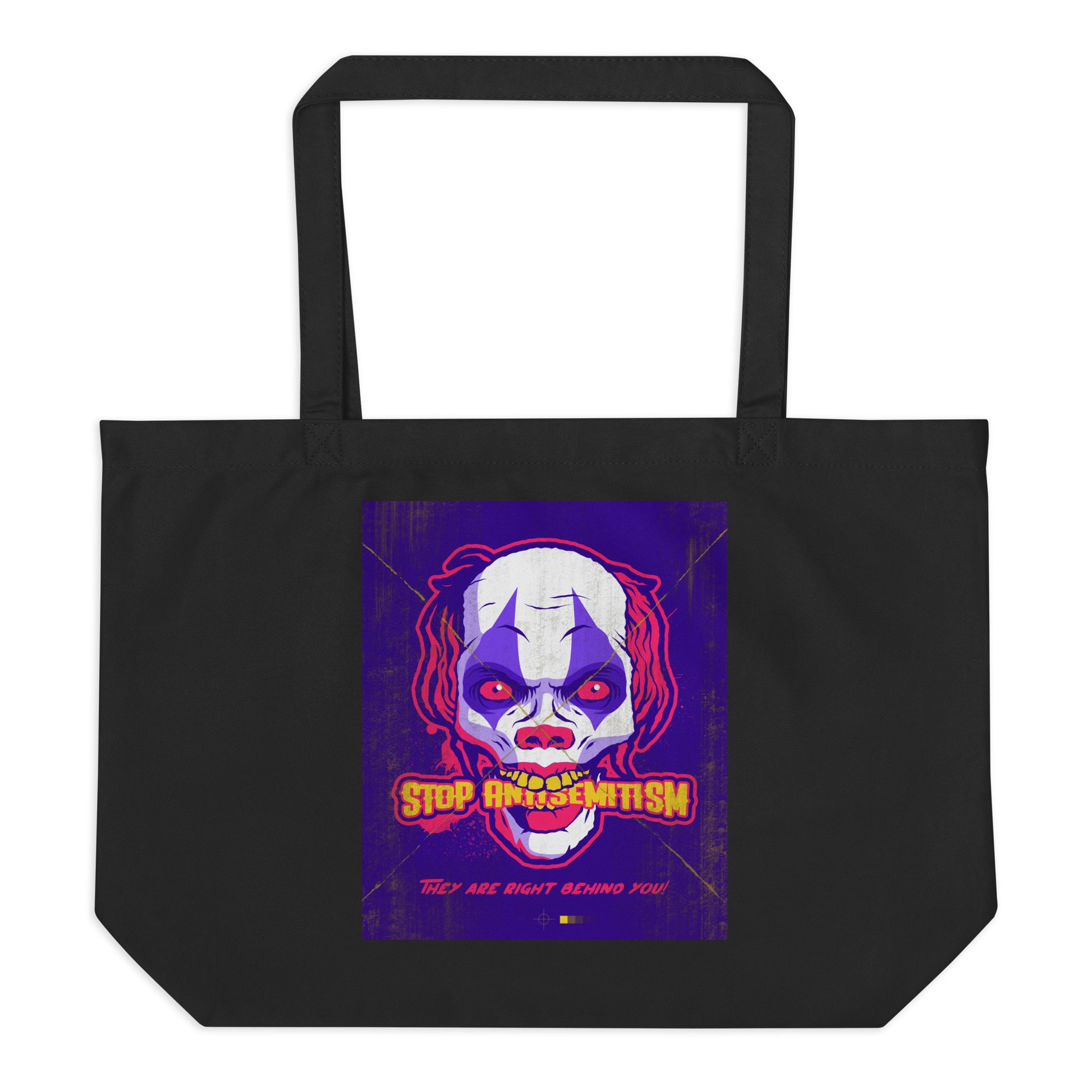 Horror Movie | Antisemitism | Large Organic Tote Bag