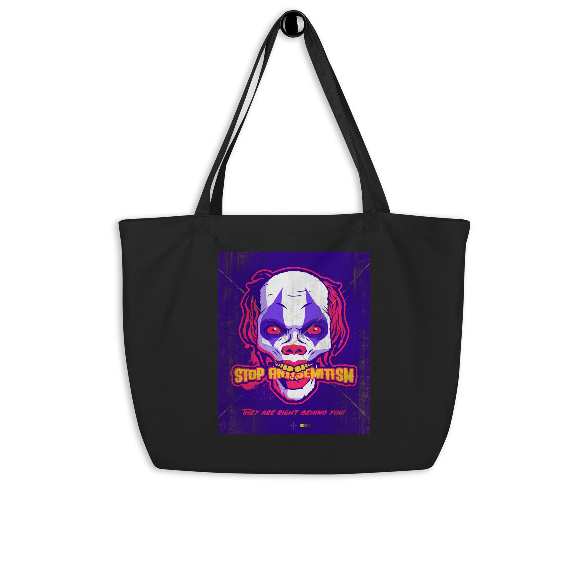 Horror Movie | Antisemitism | Large Organic Tote Bag