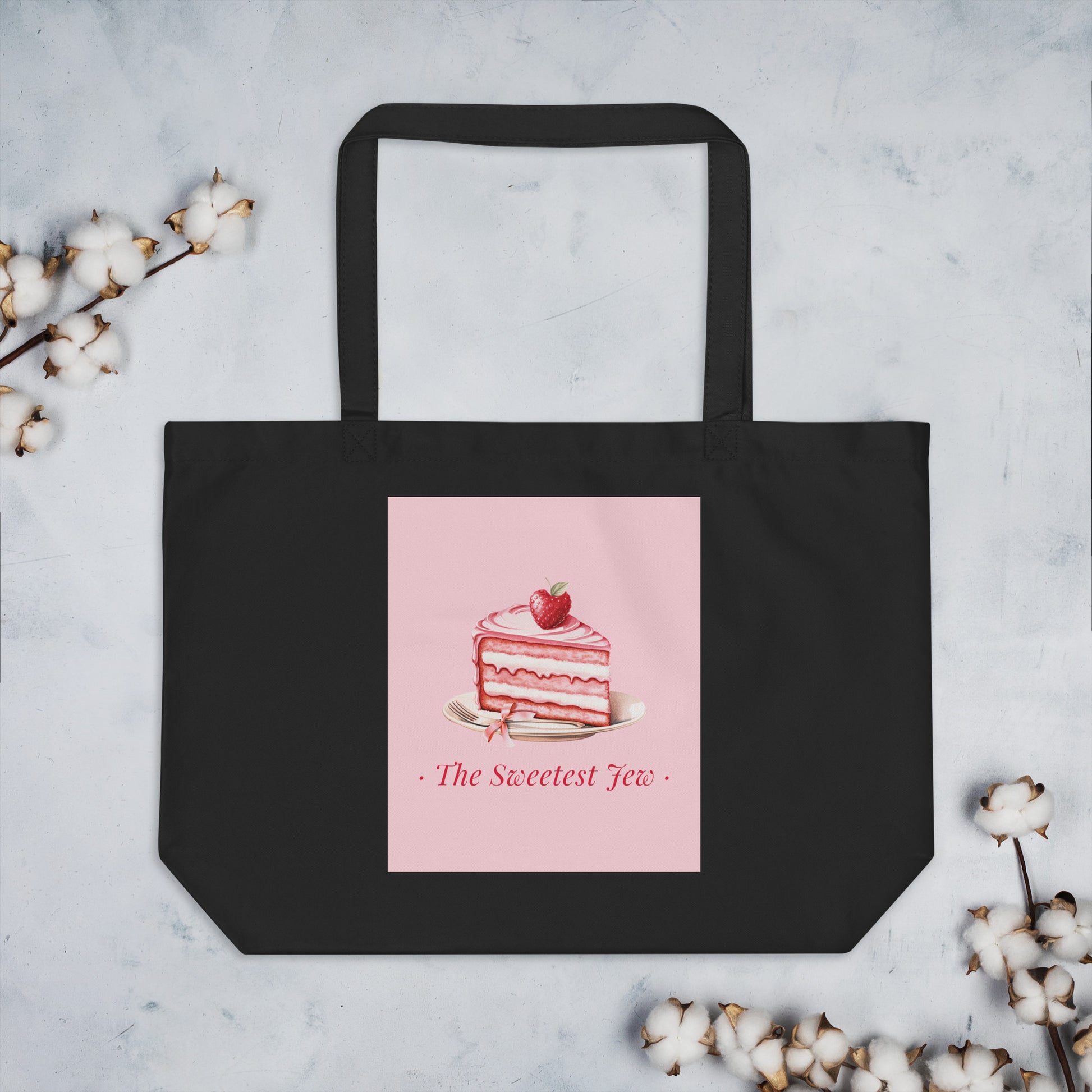 Sweet Jew | Large Organic Tote Bag Jouparty