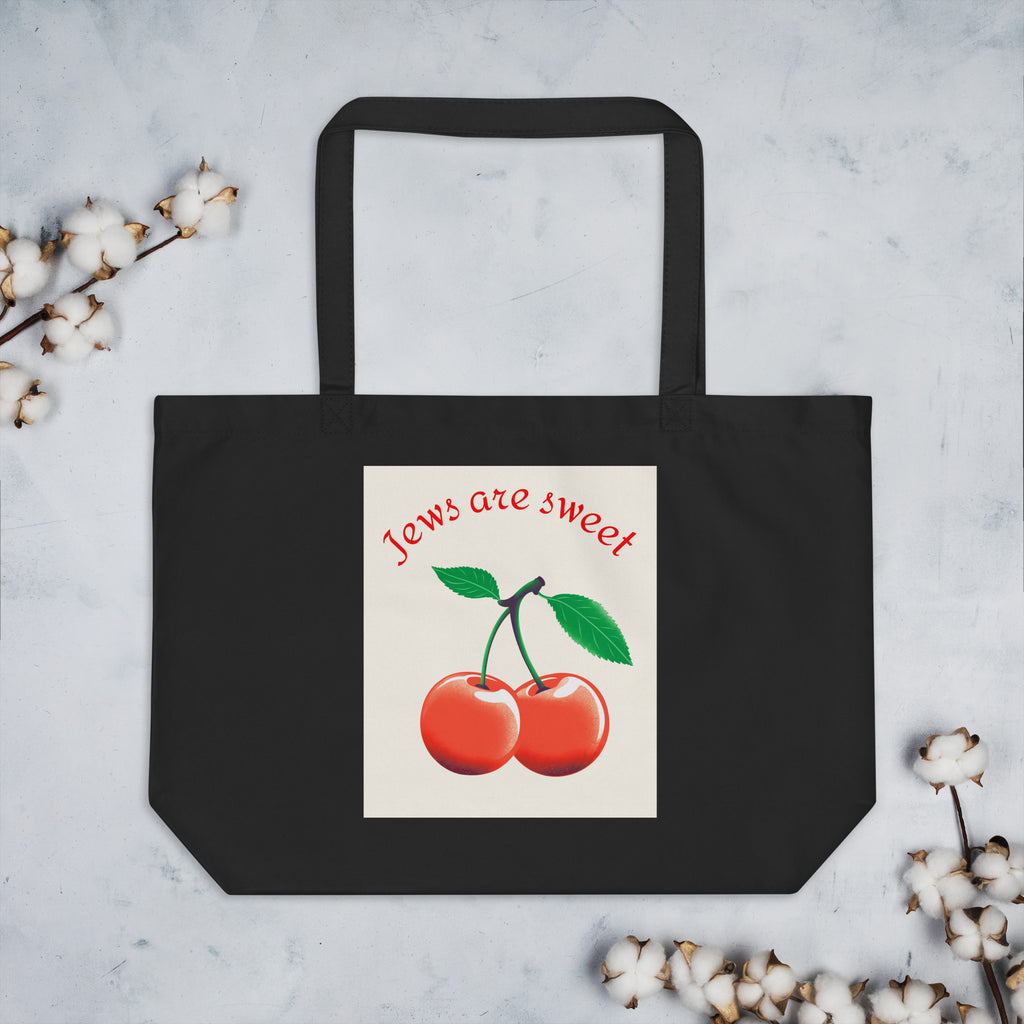 Sweet Jew | Large Organic Tote Bag Jouparty