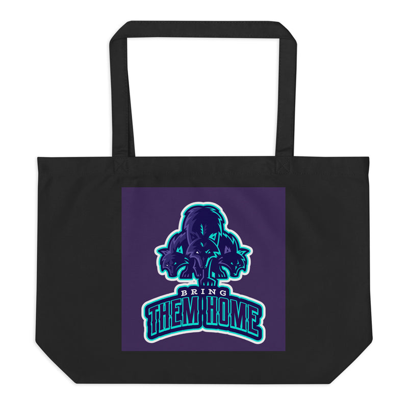 Bring Them Home | Animal Edition | Large Organic Tote Bag