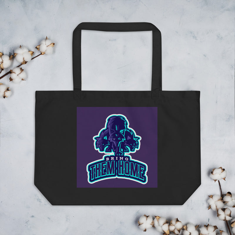 Bring Them Home | Animal Edition | Large Organic Tote Bag