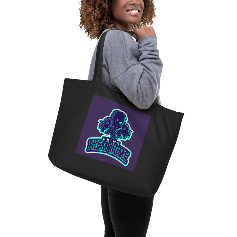 Bring Them Home | Animal Edition | Large Organic Tote Bag