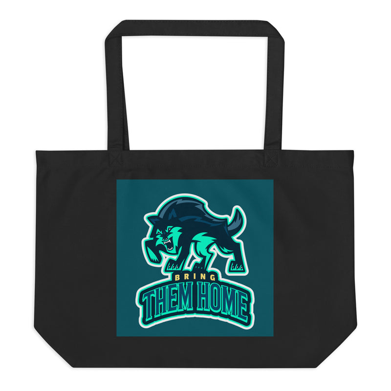 Bring Them Home | Animal Edition | Large Organic Tote Bag