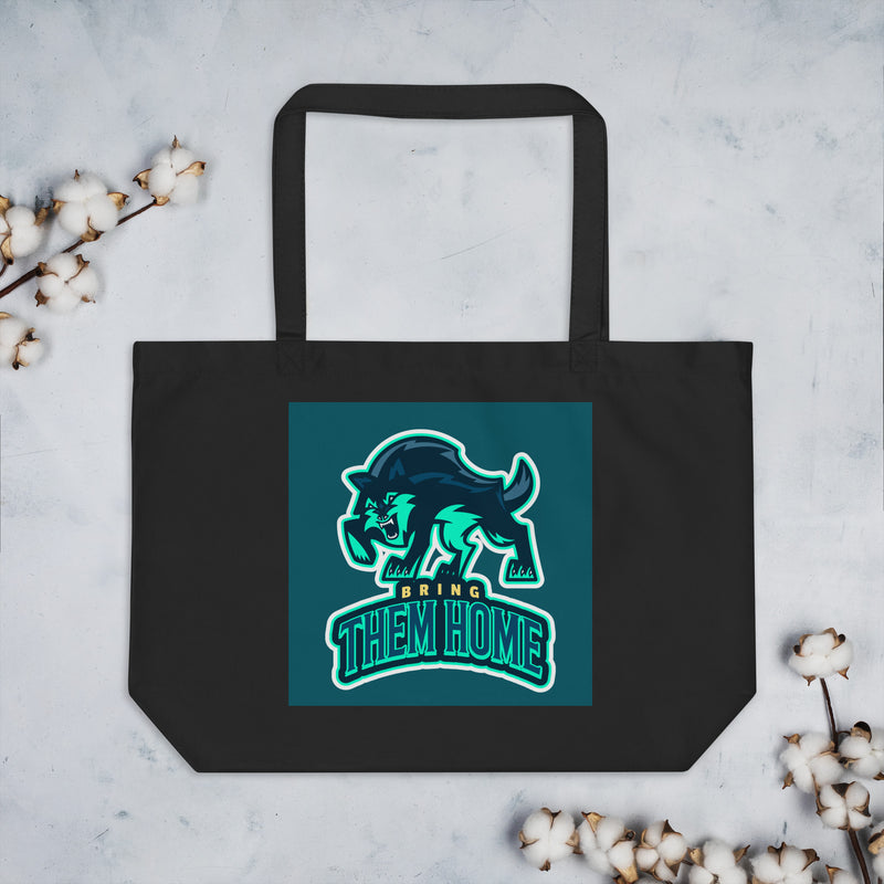 Bring Them Home | Animal Edition | Large Organic Tote Bag