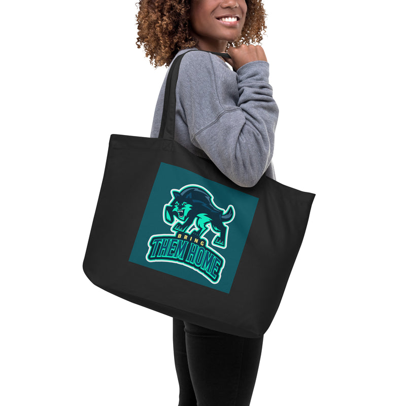 Bring Them Home | Animal Edition | Large Organic Tote Bag