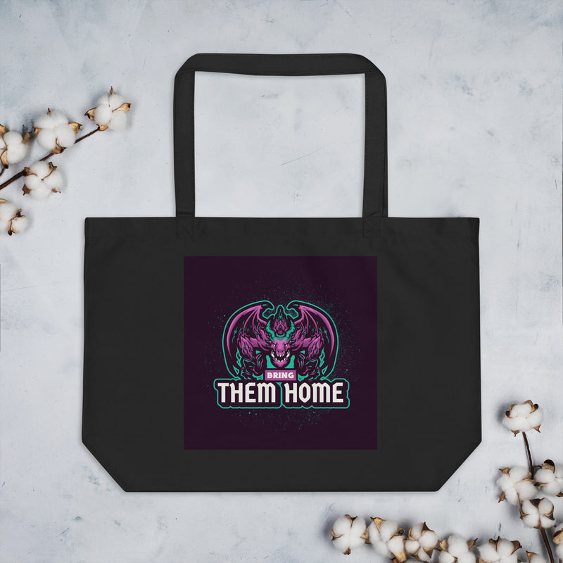 Bring Them Home | Animal Edition | Large Organic Tote Bag