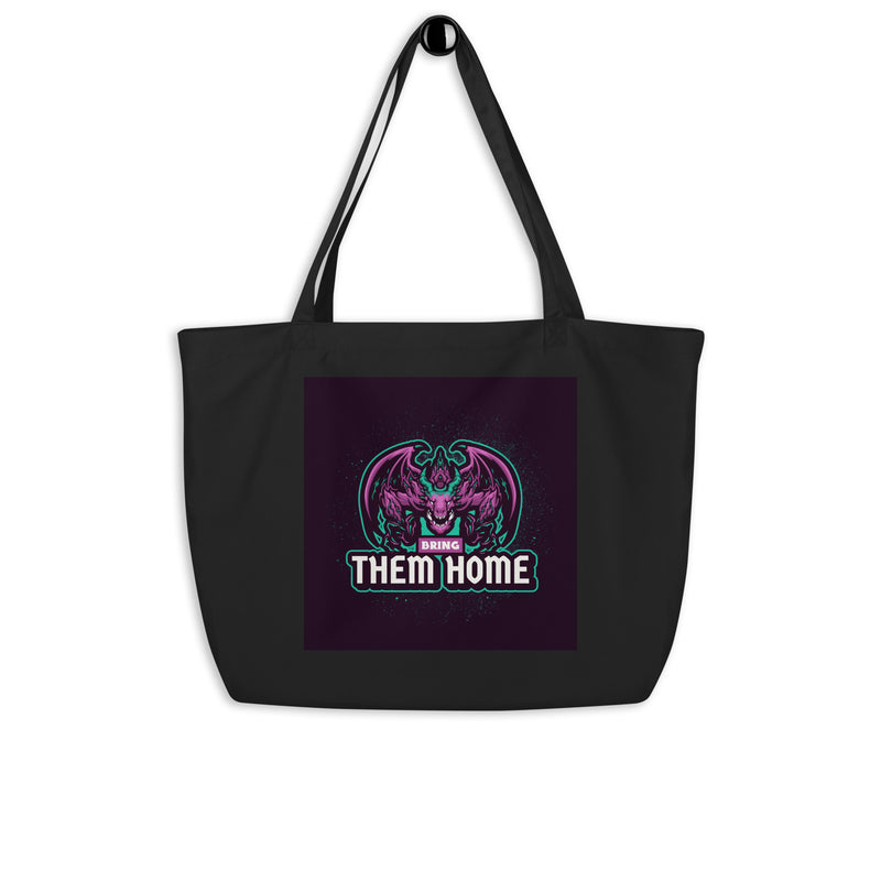 Bring Them Home | Animal Edition | Large Organic Tote Bag