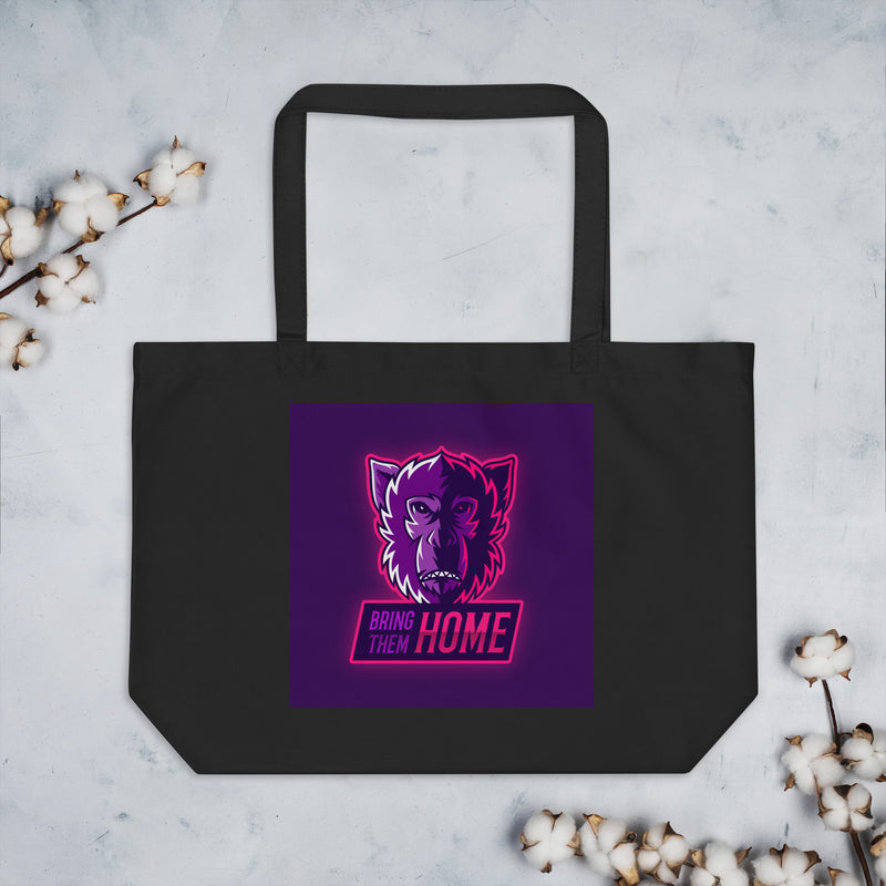 Bring Them Home | Animal Edition | Large Organic Tote Bag