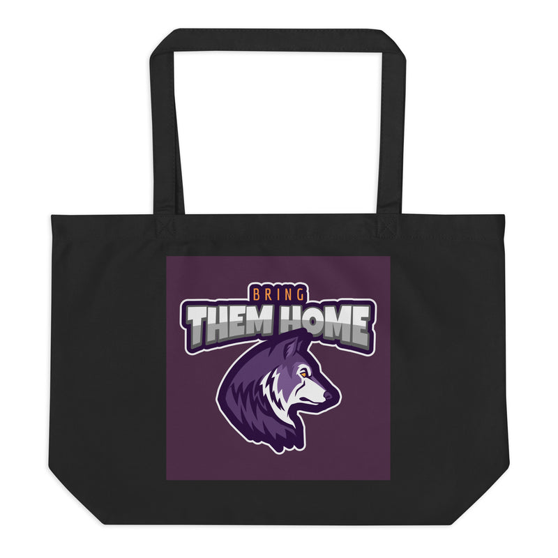 Bring Them Home | Animal Edition | Large Organic Tote Bag